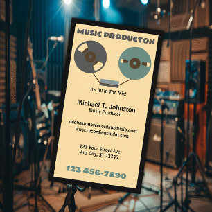 Music Producer Business Card