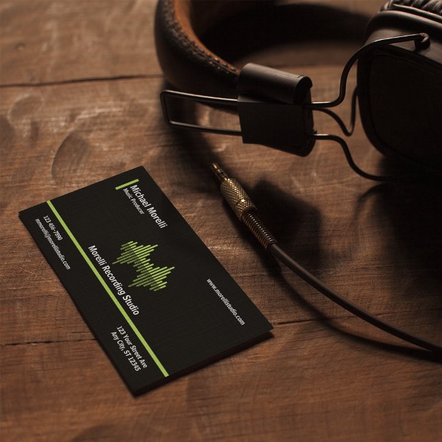 Music Producer Business Card (Creator Uploaded)