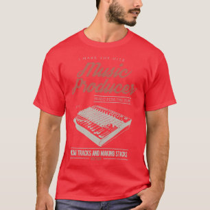 Music Producer Mixing Board T-Shirt