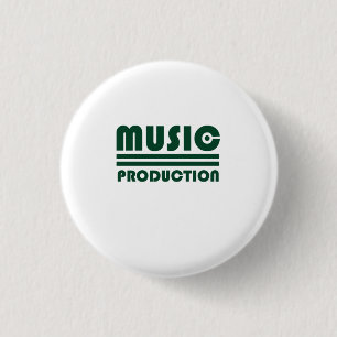 Music Production 3 Cm Round Badge