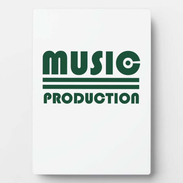 Music Production Plaque (Front)