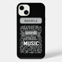 Music Quote Gift Phone / iPad case