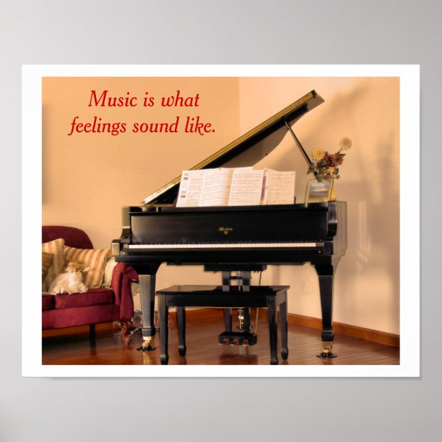 Music quote - poster (Front)