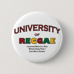 MUSIC-REGGAE 6 CM ROUND BADGE