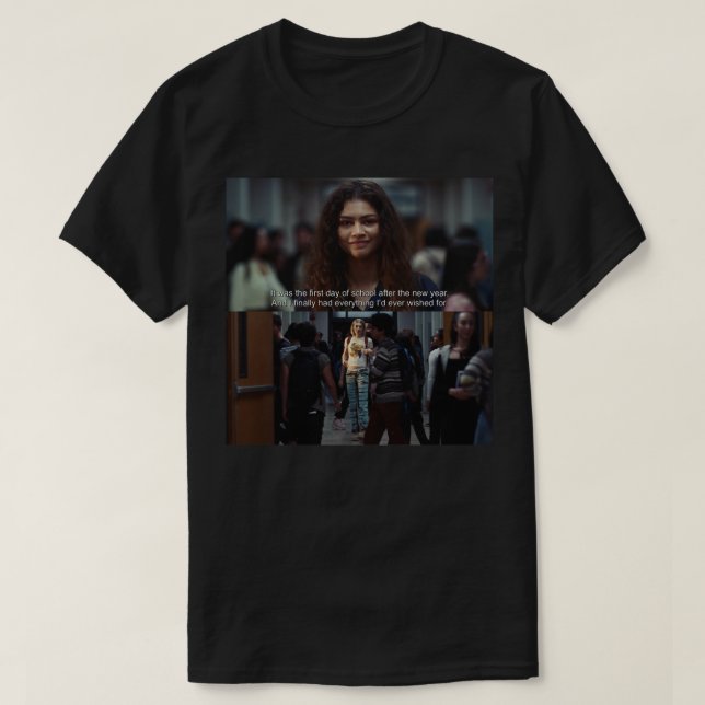 Music Retro Rue And Jules From Euphoria Season Epi T-Shirt (Design Front)