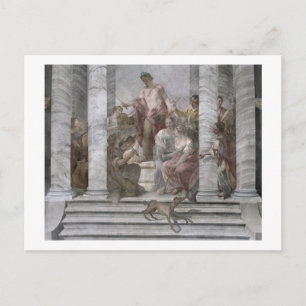 Music Room (fresco) (and detail 60260) Postcard