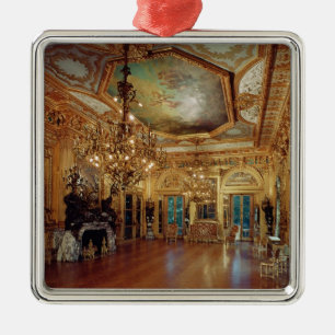 Music room interior metal ornament