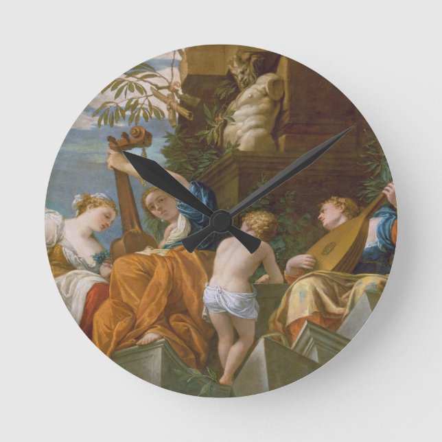 music round clock (Front)