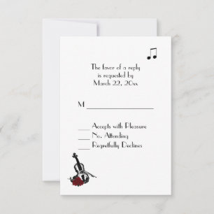 Music RSVP Card