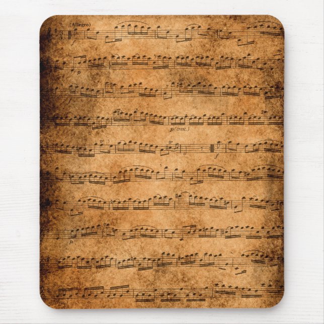 Music score - mousepad (Front)