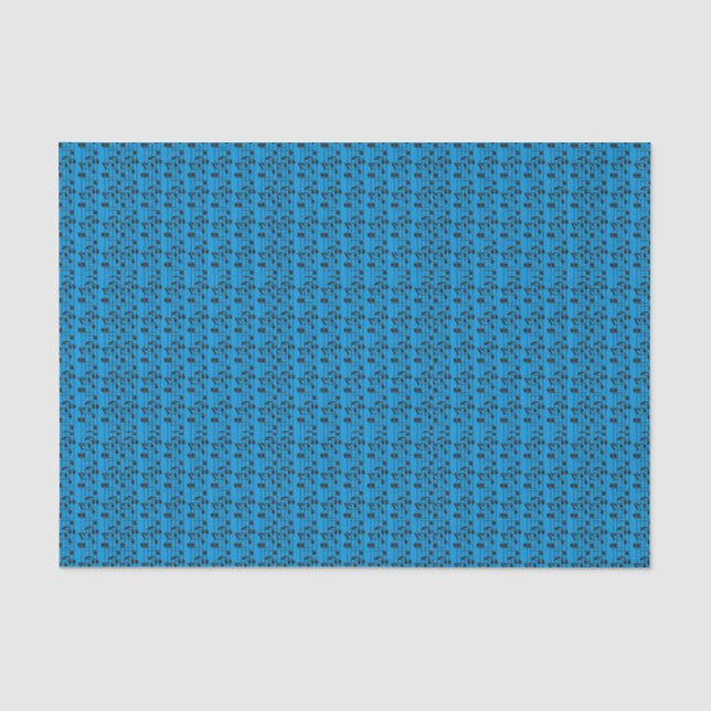 Music sheet blue and black (Front)