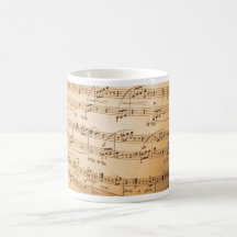 Music Sheet classic mug