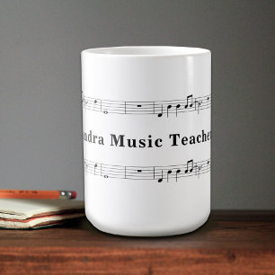 Music Sheet Coffee Mug