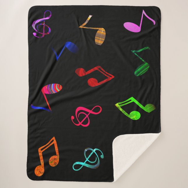 Music Sherpa Blanket (Front)