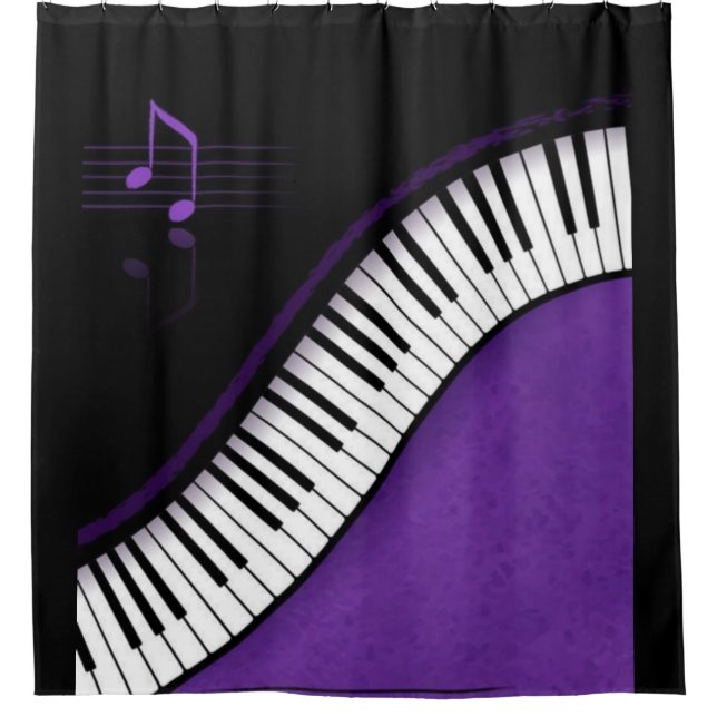 Music Shower Curtain (Front)