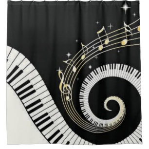 Music Shower Curtain