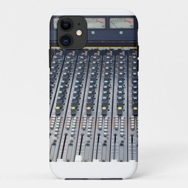 Music soundboard sound board mixer Case-Mate iPhone case (Back)
