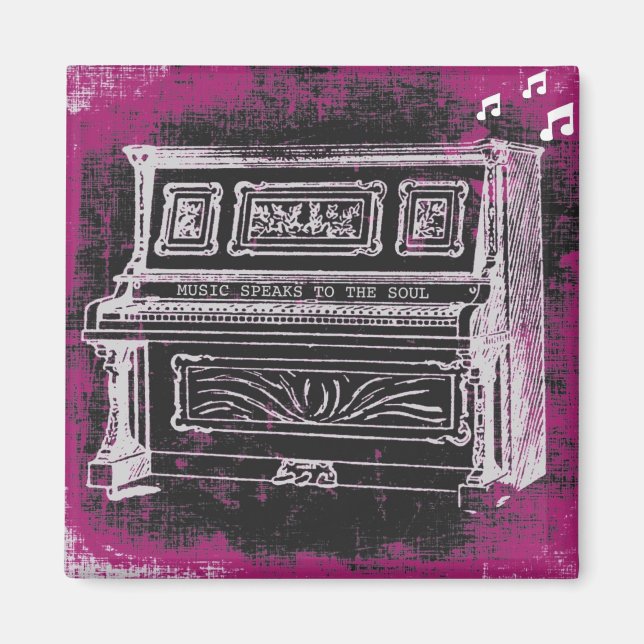 Music Speaks Magnet (Front)