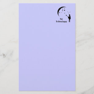 Music Stationary Stationery