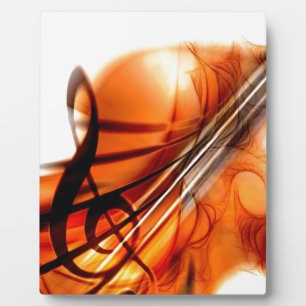 Music  Stringed Instruments Violin Destiny Dance Plaque