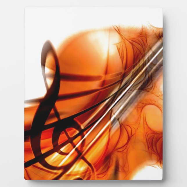 Music  Stringed Instruments Violin Destiny Dance Plaque (Front)