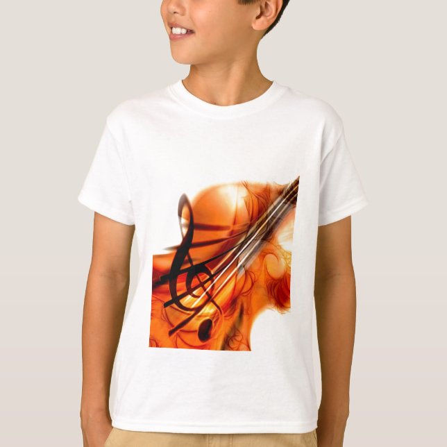 Music  Stringed Instruments Violin Destiny Dance T-Shirt (Front)