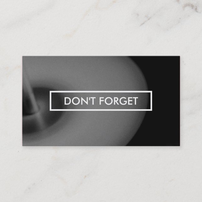 music student appointment reminder card (Front)