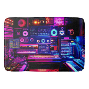 Music Studio Bath Mat