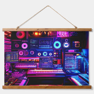 Music Studio Hanging Tapestry