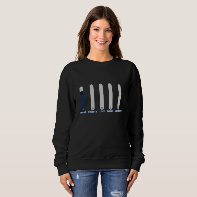 Music. Sweatshirt (Front Full)