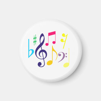 Music Symbols magnet button