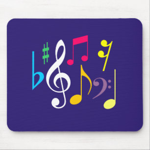 Music Symbols Mousepad
