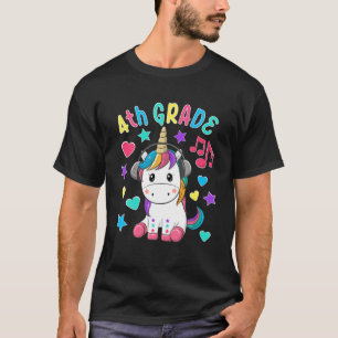 Music Teacher And Student 4Th Grade Back To School T-Shirt