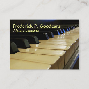 Music Teacher Business Card