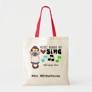 Music - Teacher - Chorus - Personal - Value Tote Bag