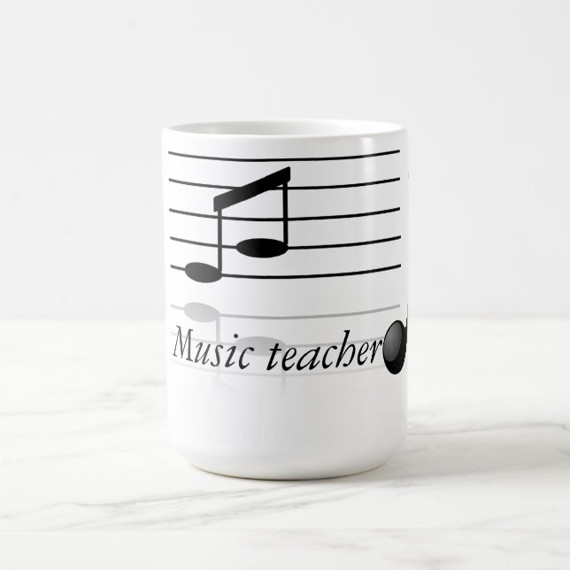 Music teacher coffee mug (Center)