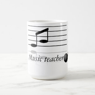 Music teacher coffee mug