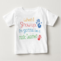 Music Teacher (Future) Infant Baby T-Shirt