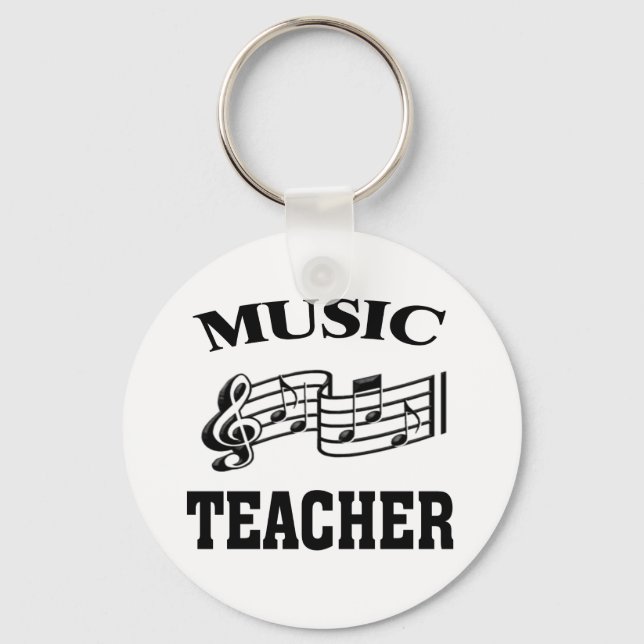 MUSIC TEACHER KEY RING (Front)