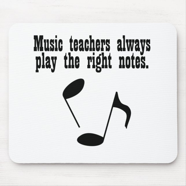 Music Teacher Mouse Pad (Front)