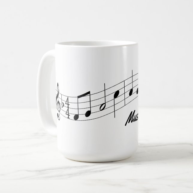 Music Teacher Mug Customisable (Front Left)