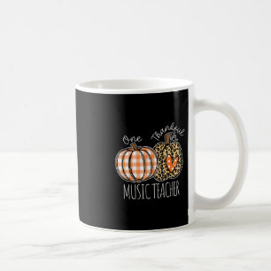 Music Teacher Thanksgiving Musician Coffee Mug