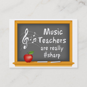 Music Teachers Business Card