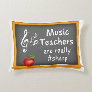 Music Teachers  Decorative Cushion