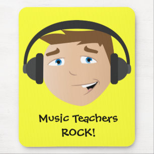 Music Teachers Rock! Mouse Pad