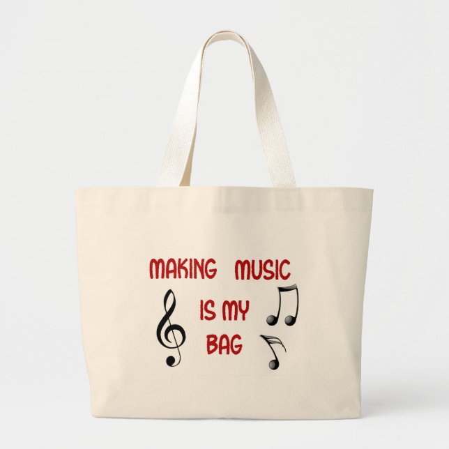 Music   TEACHER'S  Tote Bag (Front)