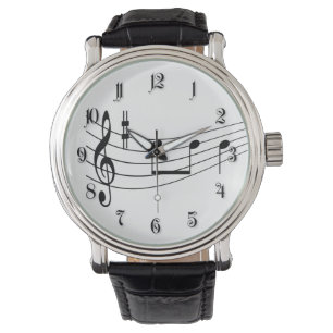 Music text watch