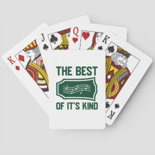 Music The Best Of It Is Kind Playing Cards