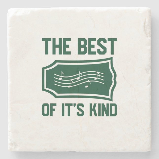 Music The Best Of It Is Kind Stone Coaster (Front)
