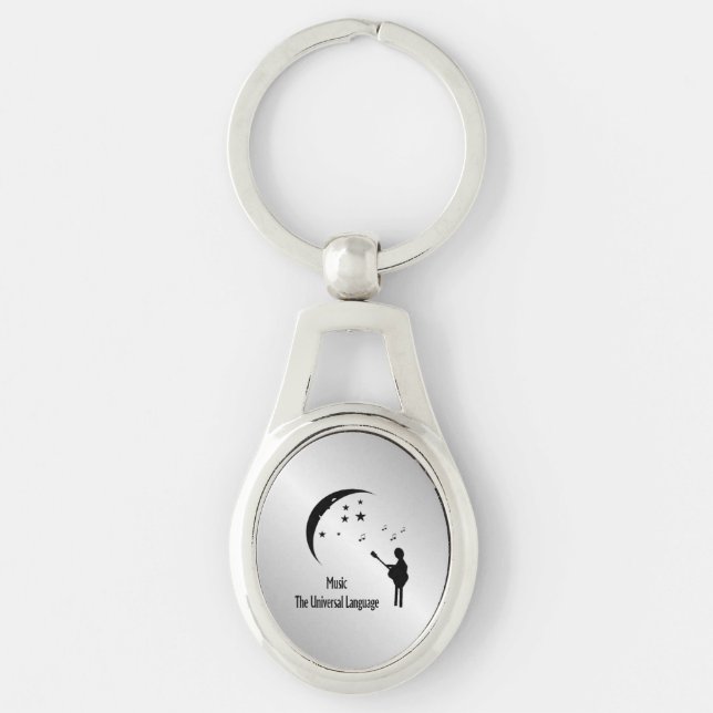 Music the Universal Language Key Ring (Front)